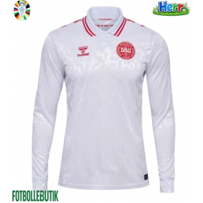 Danmark Bortatröja EM 2024 Långärmad